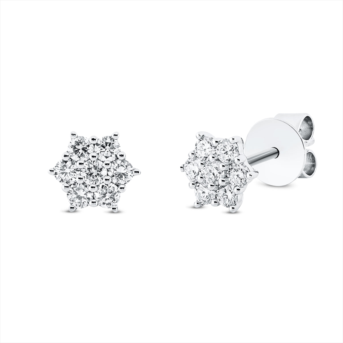 Ohrstecker 18 kt WG