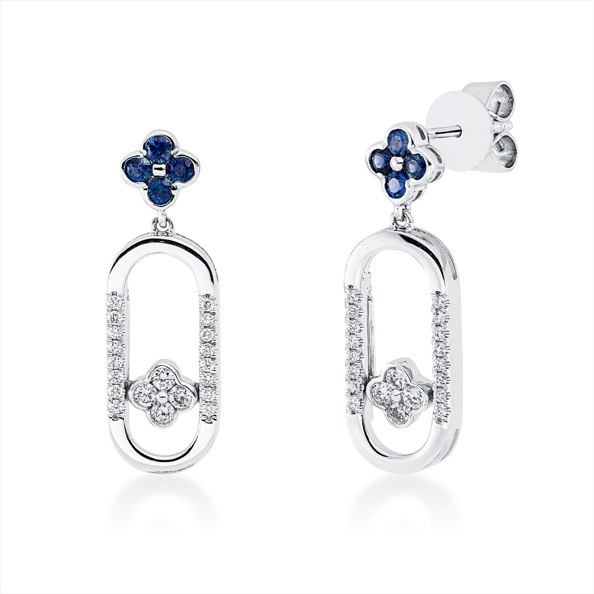 Ohrschmuck 18 kt WG