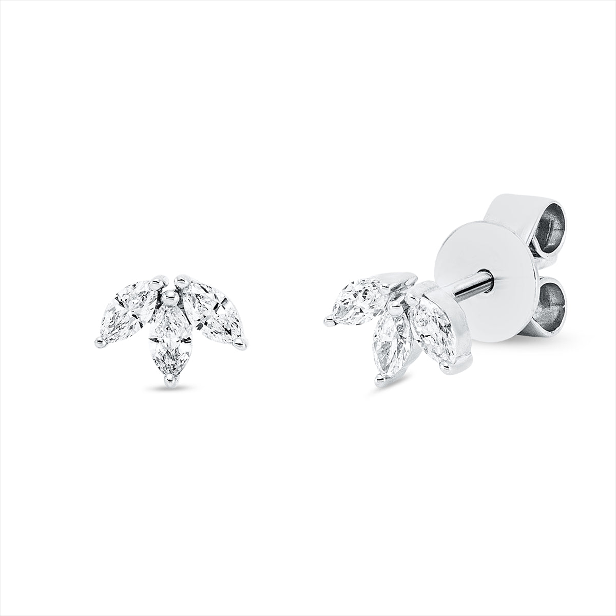 Ohrstecker 18 kt WG