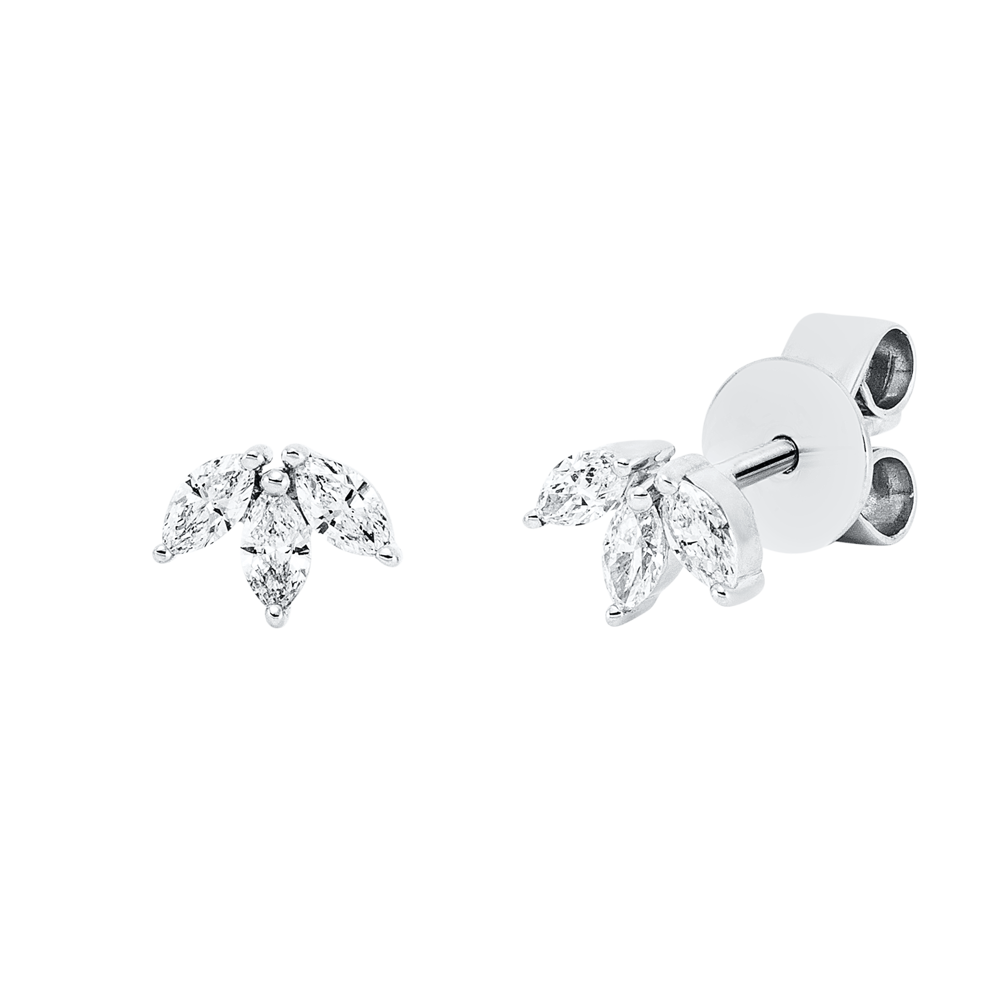 Ohrstecker 18 kt WG