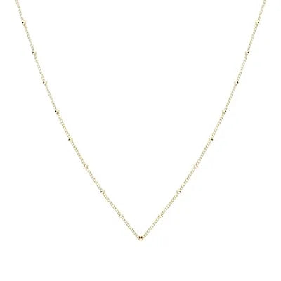 Kette mit kleinen Kugeln gelbgold