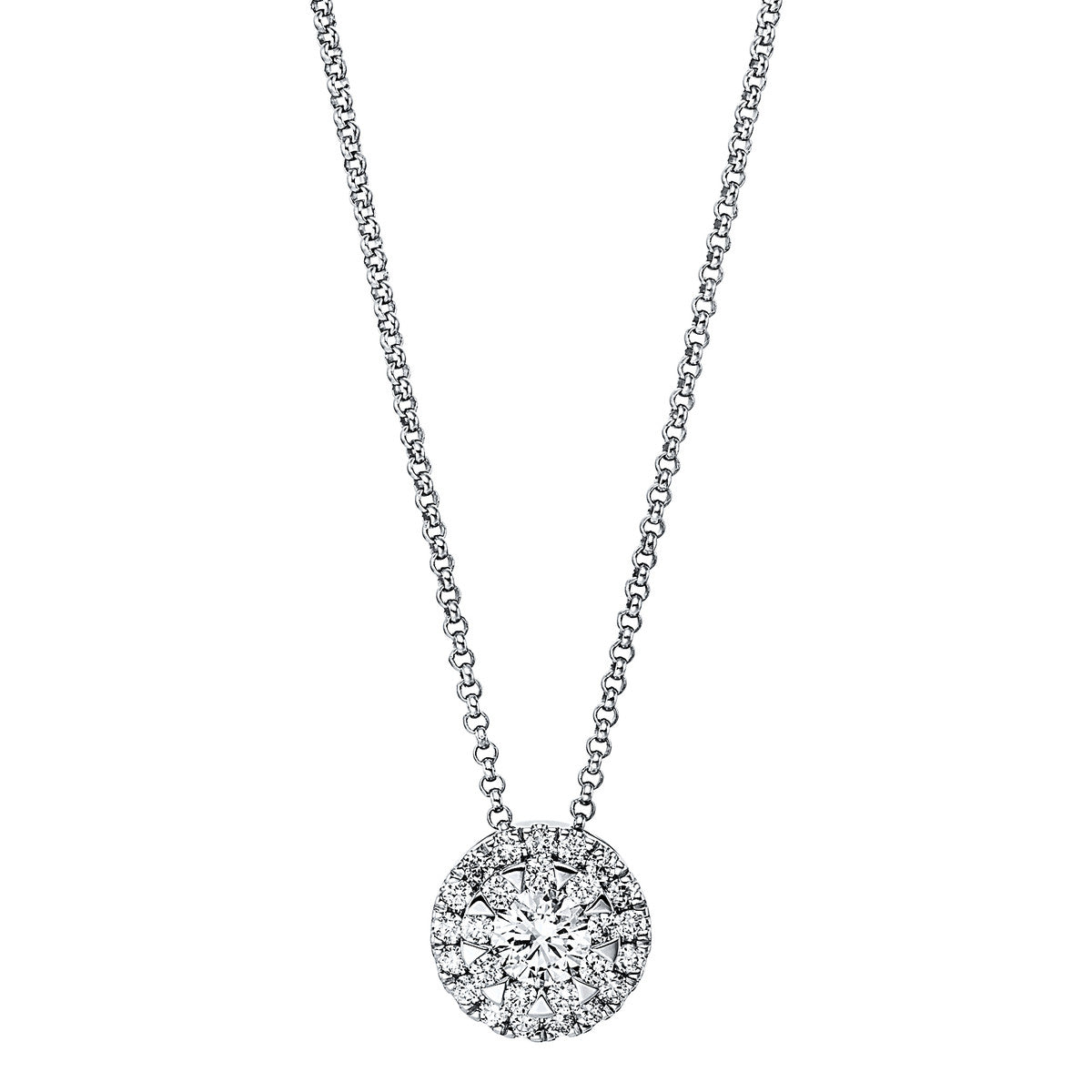 Collier 18 kt WG