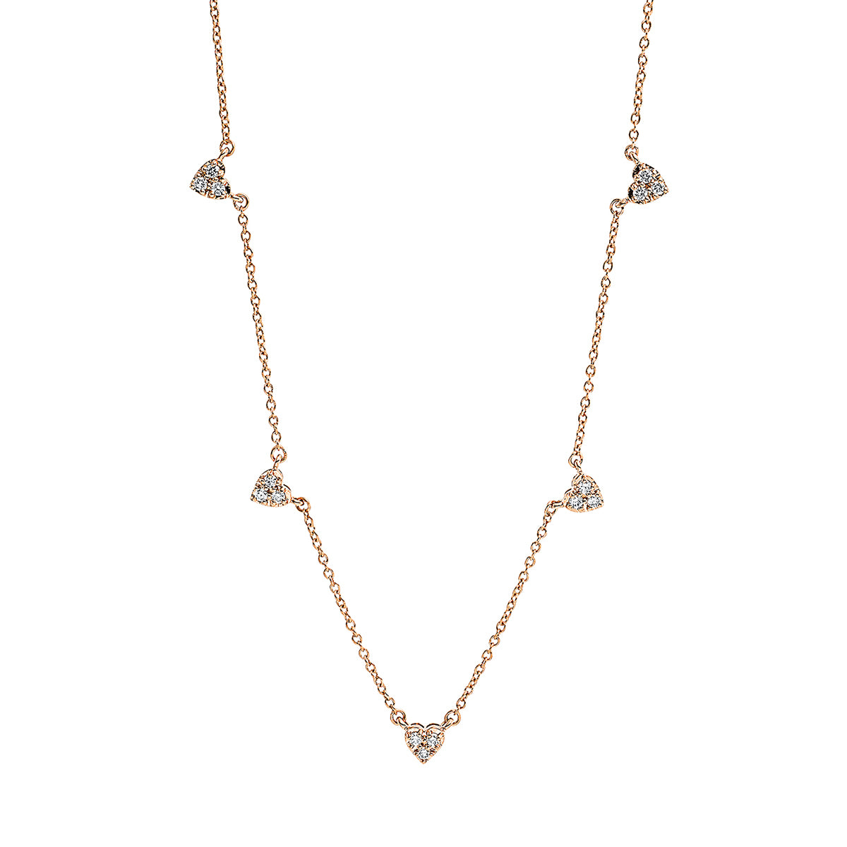 Collier 18 kt RG