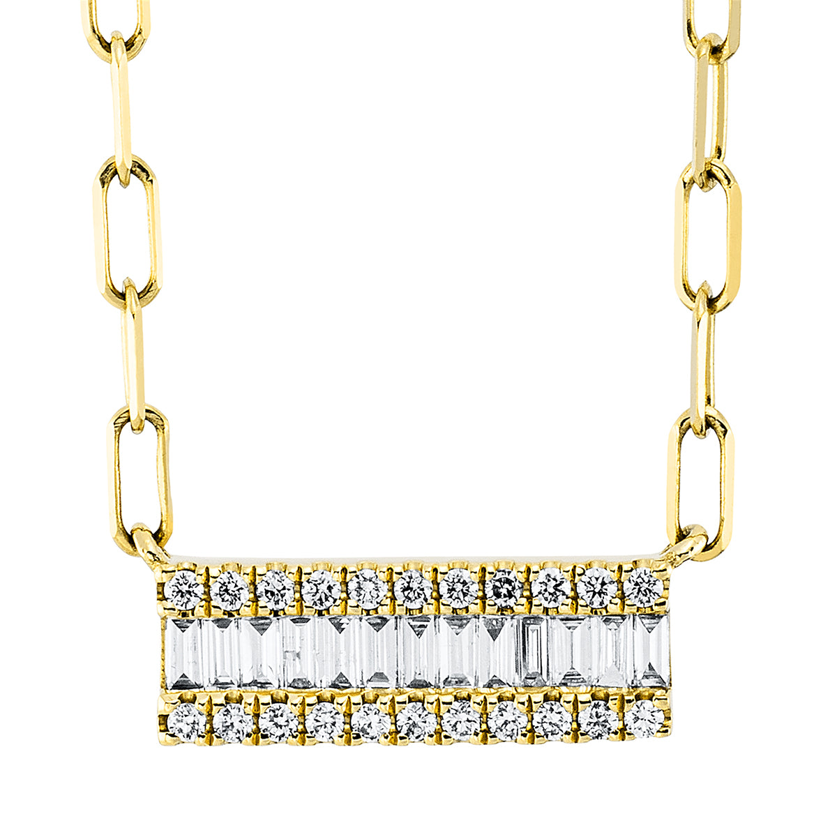 Collier 18 kt GG, mit ZÖ 40 cm
