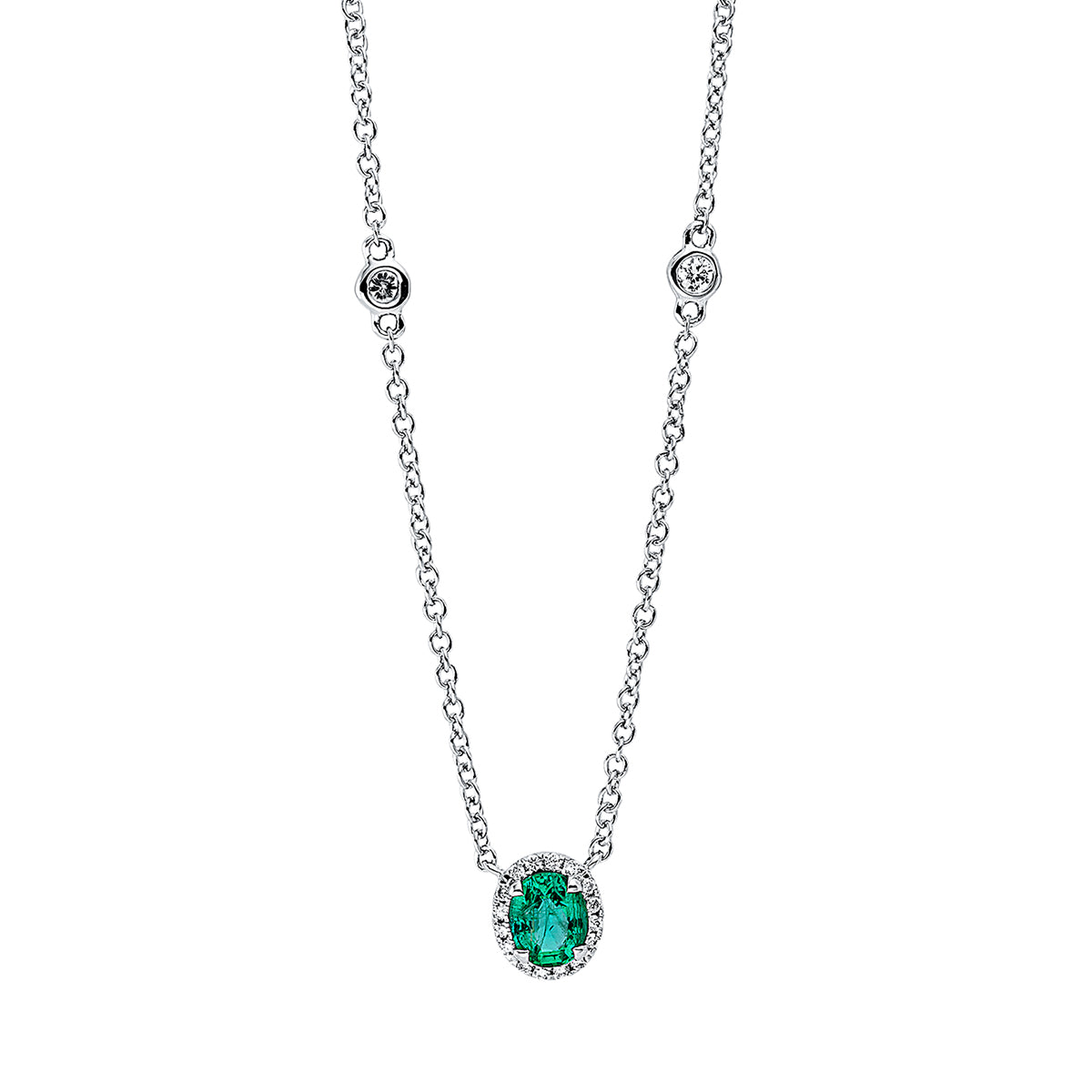 Collier 18 kt WG