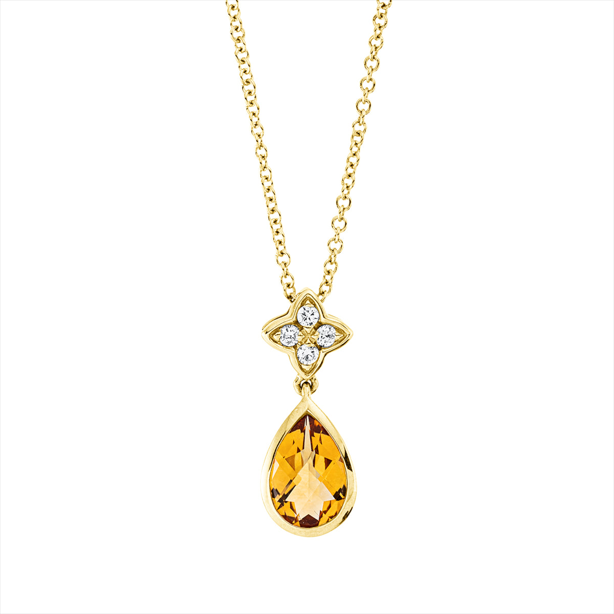 Collier 14 kt GG, mit ZÖ 40 cm + 43 cm