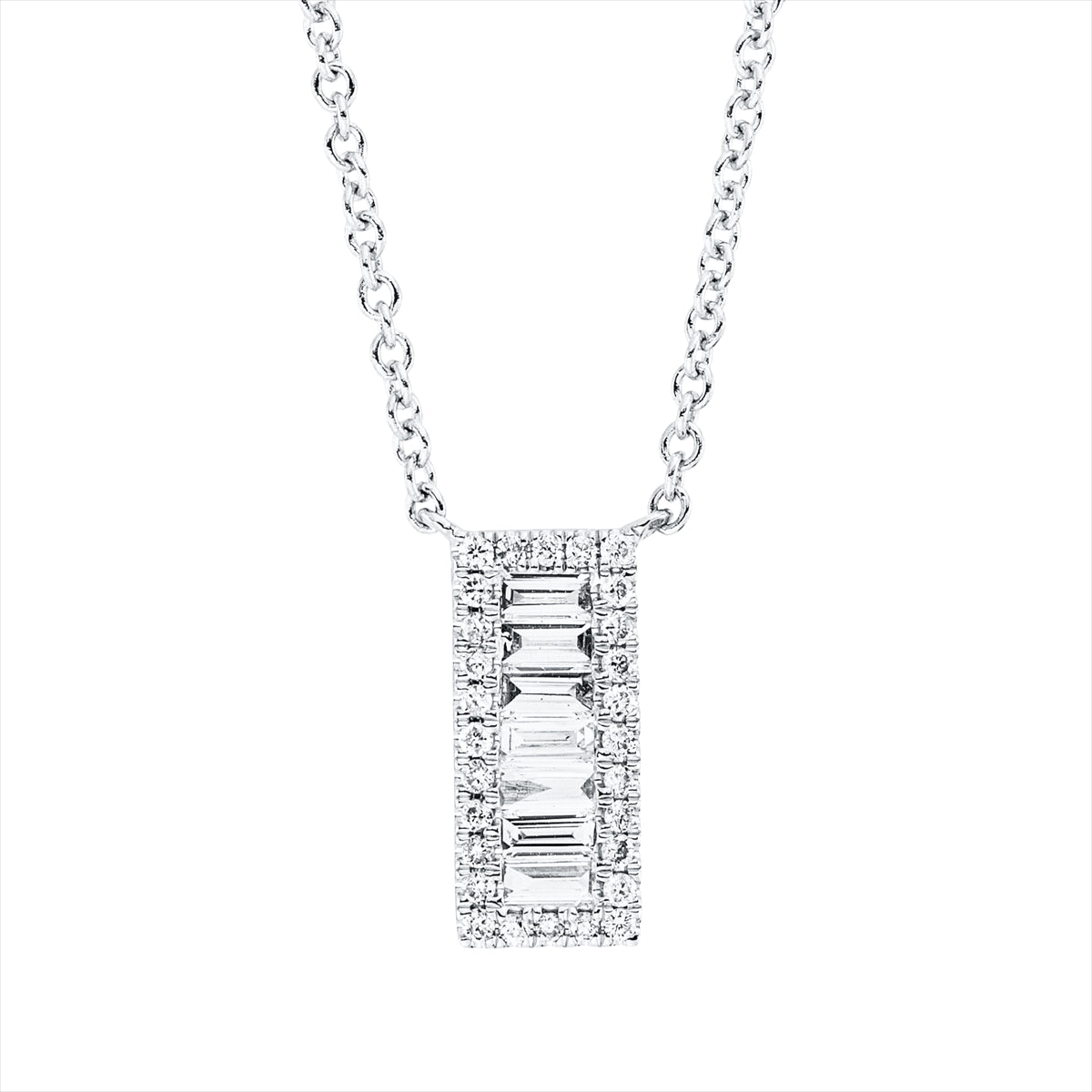 Collier 18 kt WG