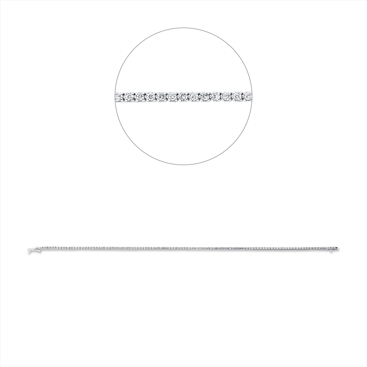 Armband 18 kt WG