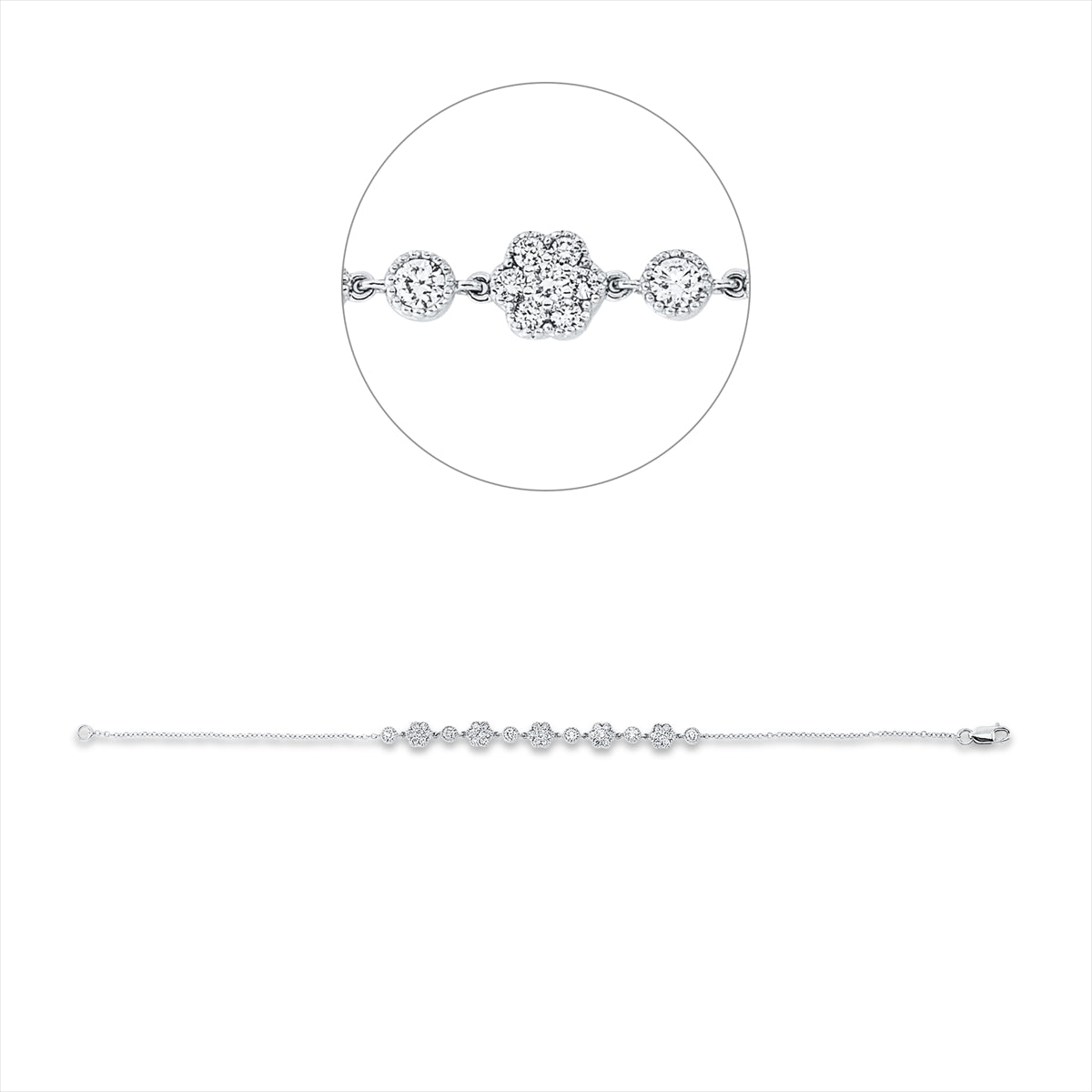 Armband 18 kt WG