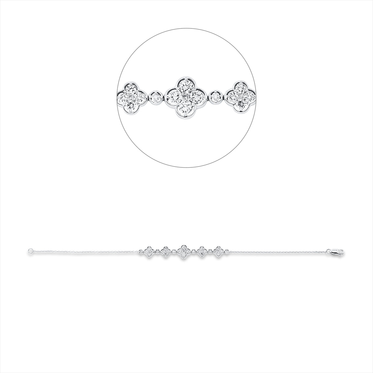 Armband 18 kt WG