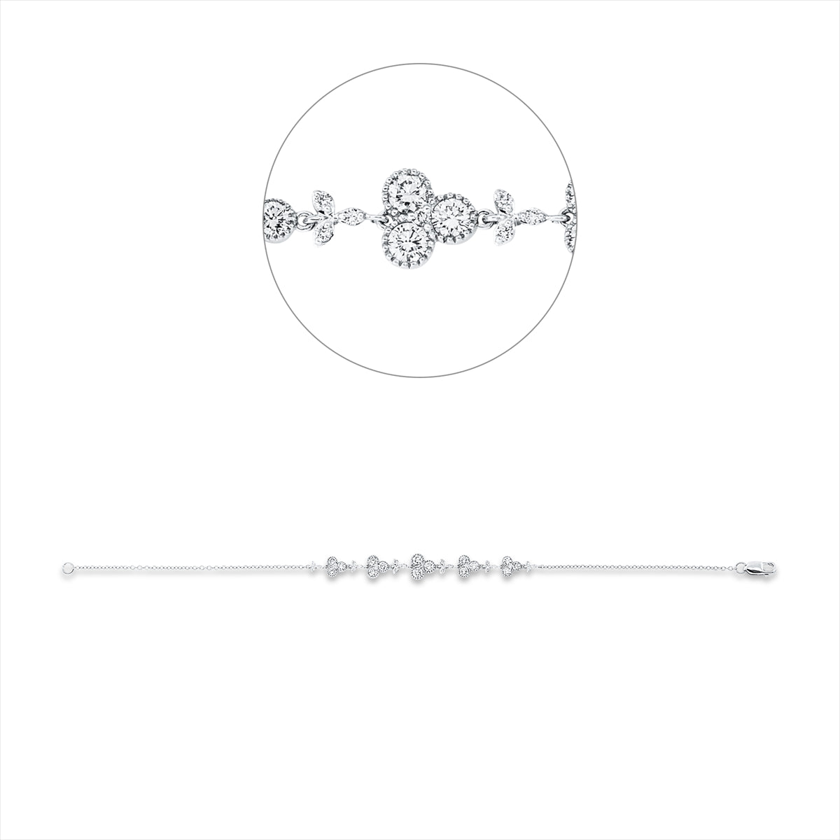 Armband 18 kt WG
