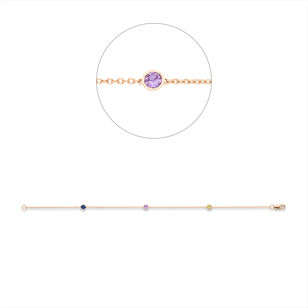 Armband 18 kt RG