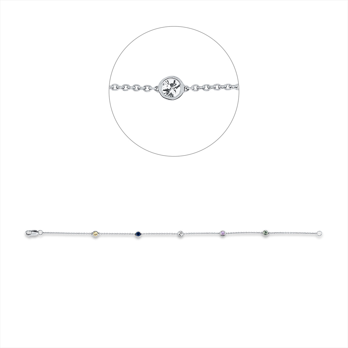 Armband 18 kt WG
