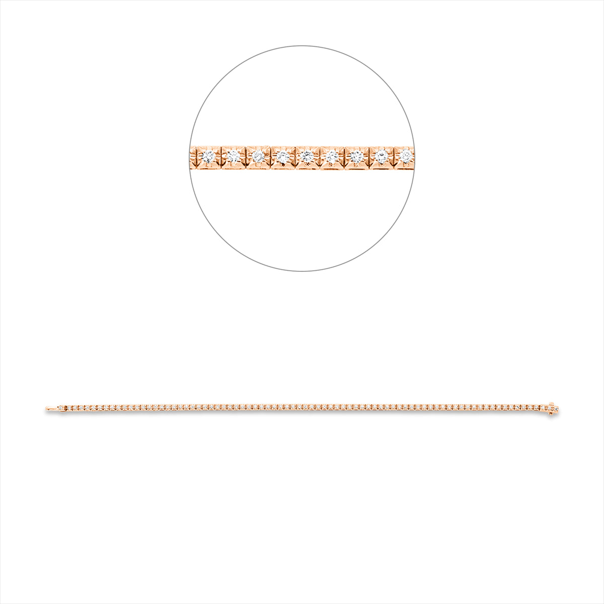Armband 18 kt RG