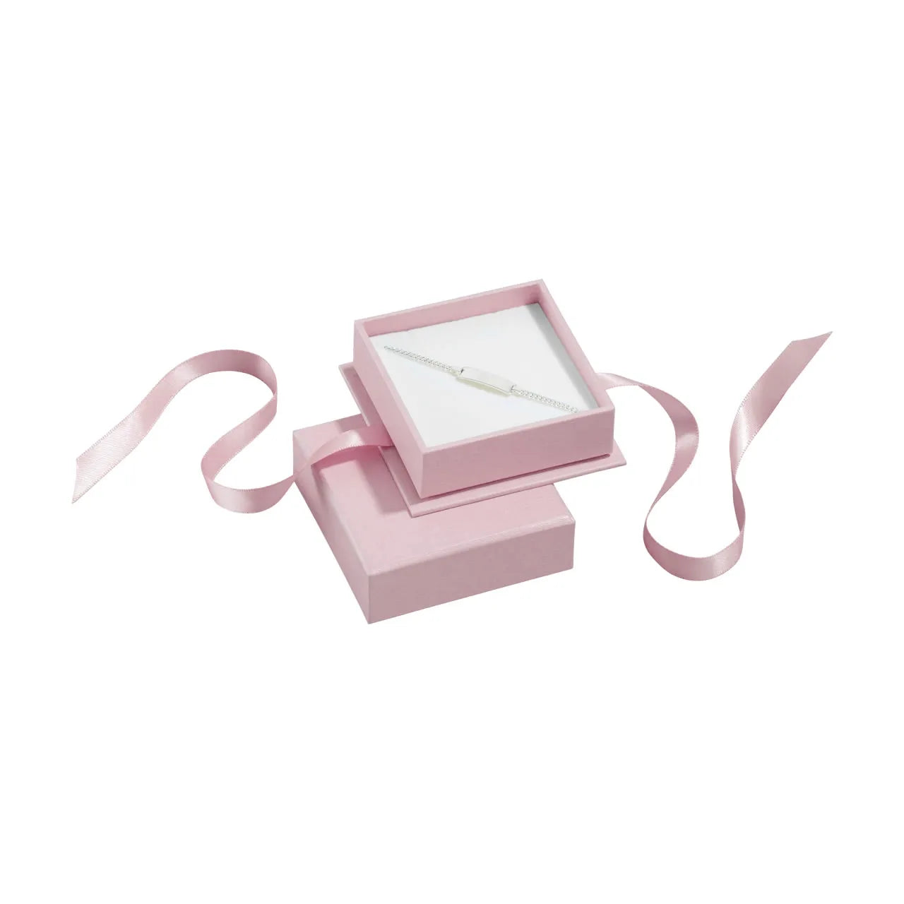 Creole Blume pink mit Stein aus Silber 925