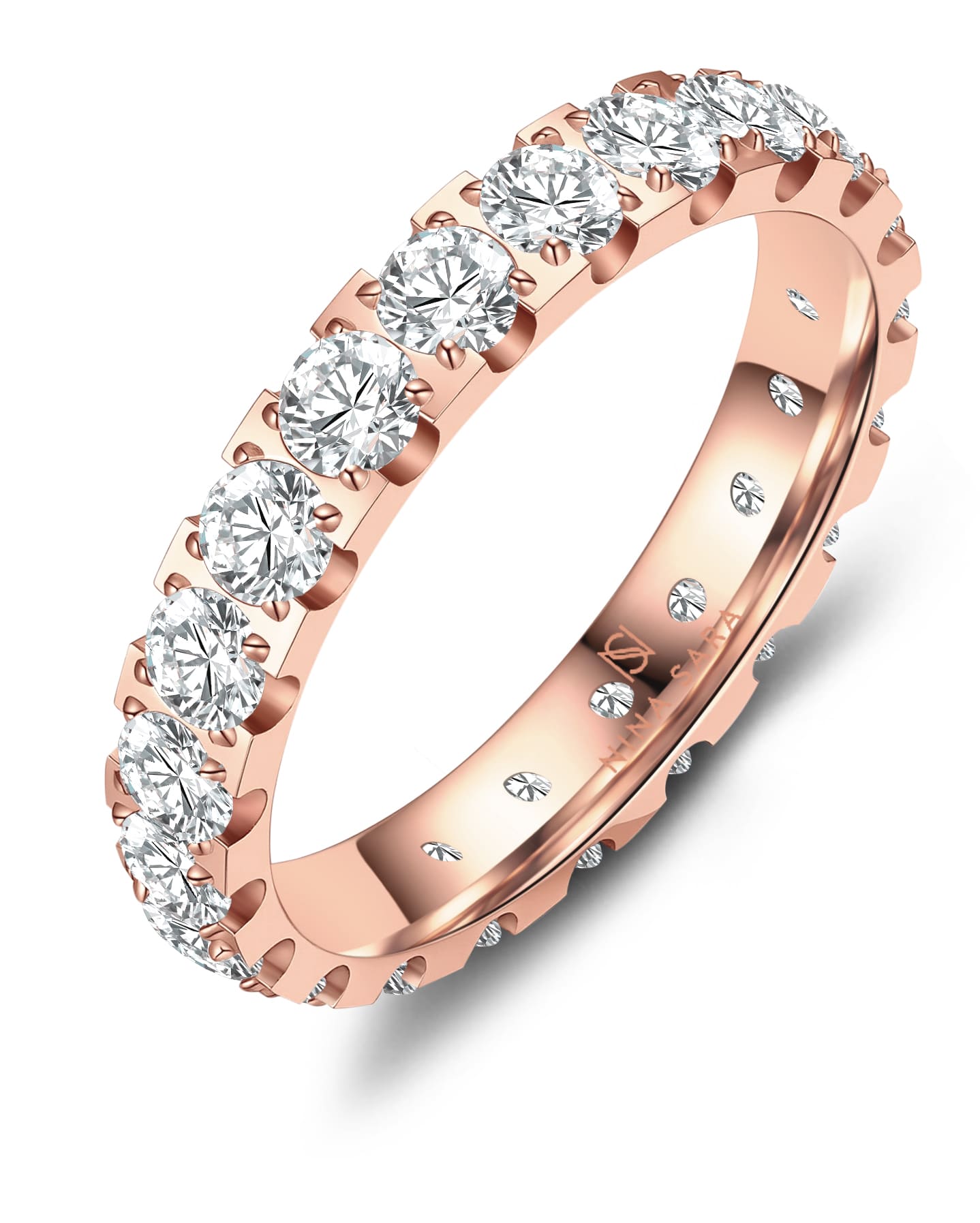 Memoirering Edelstahl mit Roségold
